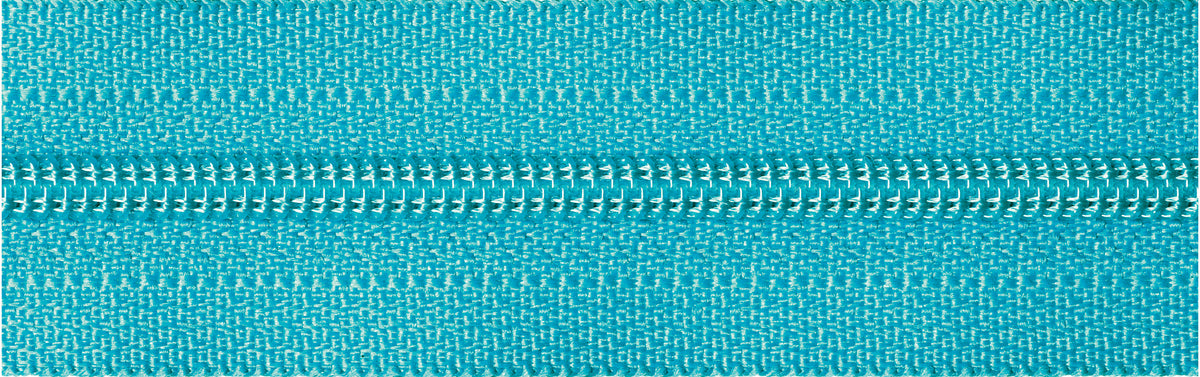 Dark Turquoise YKK nylon dress and skirt zip, 41cm