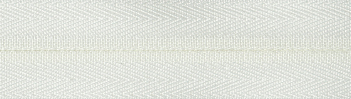 YKK 20cm concealed zip in cream