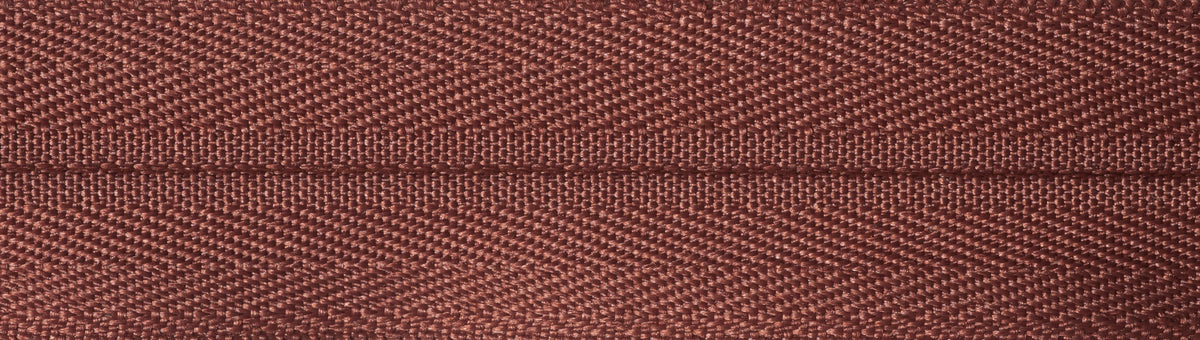 YKK 23cm concealed zip in russet