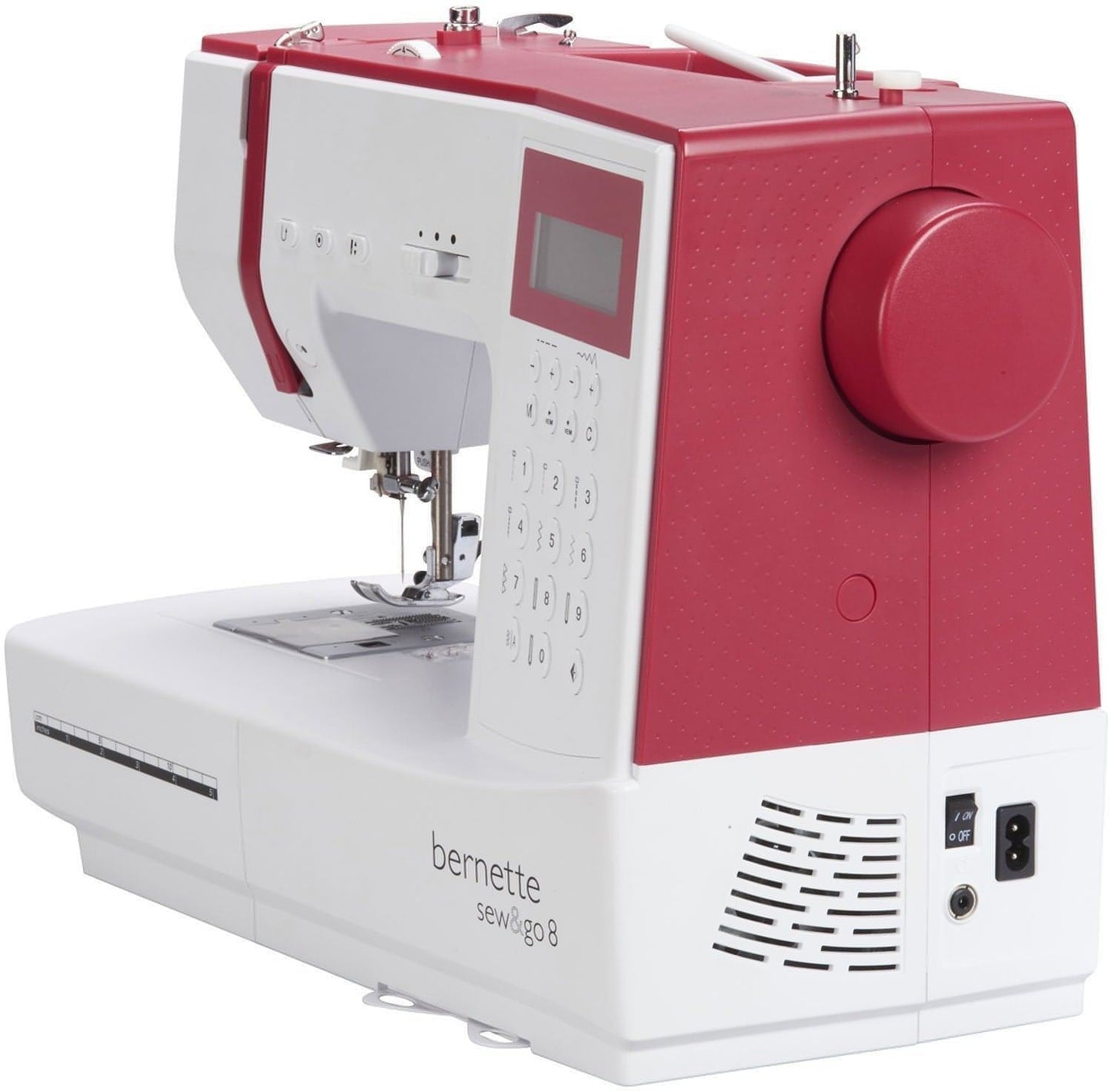 bernette Sew and Go 8 * 24 hour offer * Heavy Duty - Singer Studio Exclusive Special Buy * + Free Extension Table - 200 stitch patterns with letters and numbers, Auto threader, Start/Stop with Speed Control SEWGO8