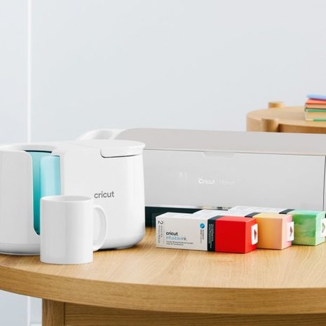 Cricut White Ceramic Blank Mug - 350ml (Pack of 2)