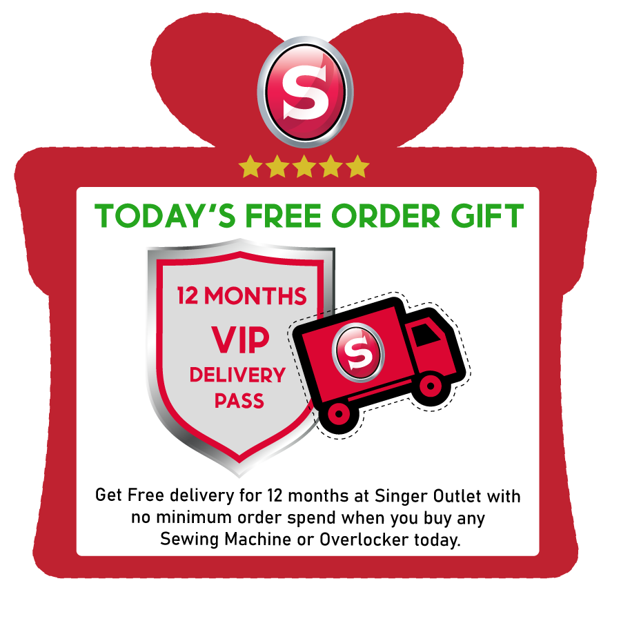 Free Order Gift - 12 month unlimited VIP Free accessory delivery pass
