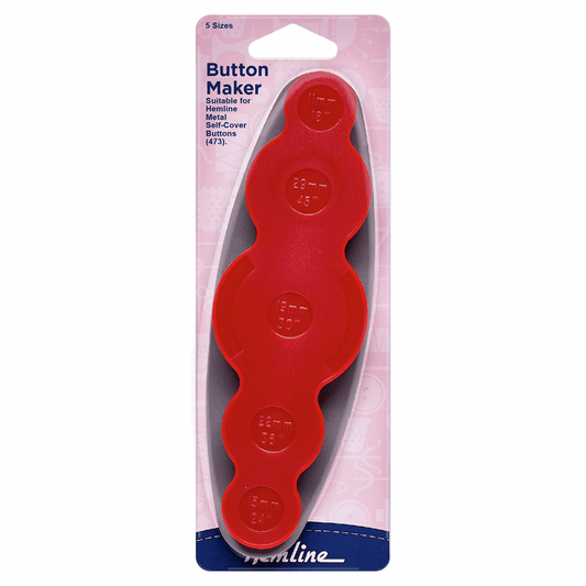 Hemline Self-Cover Button Maker Tool