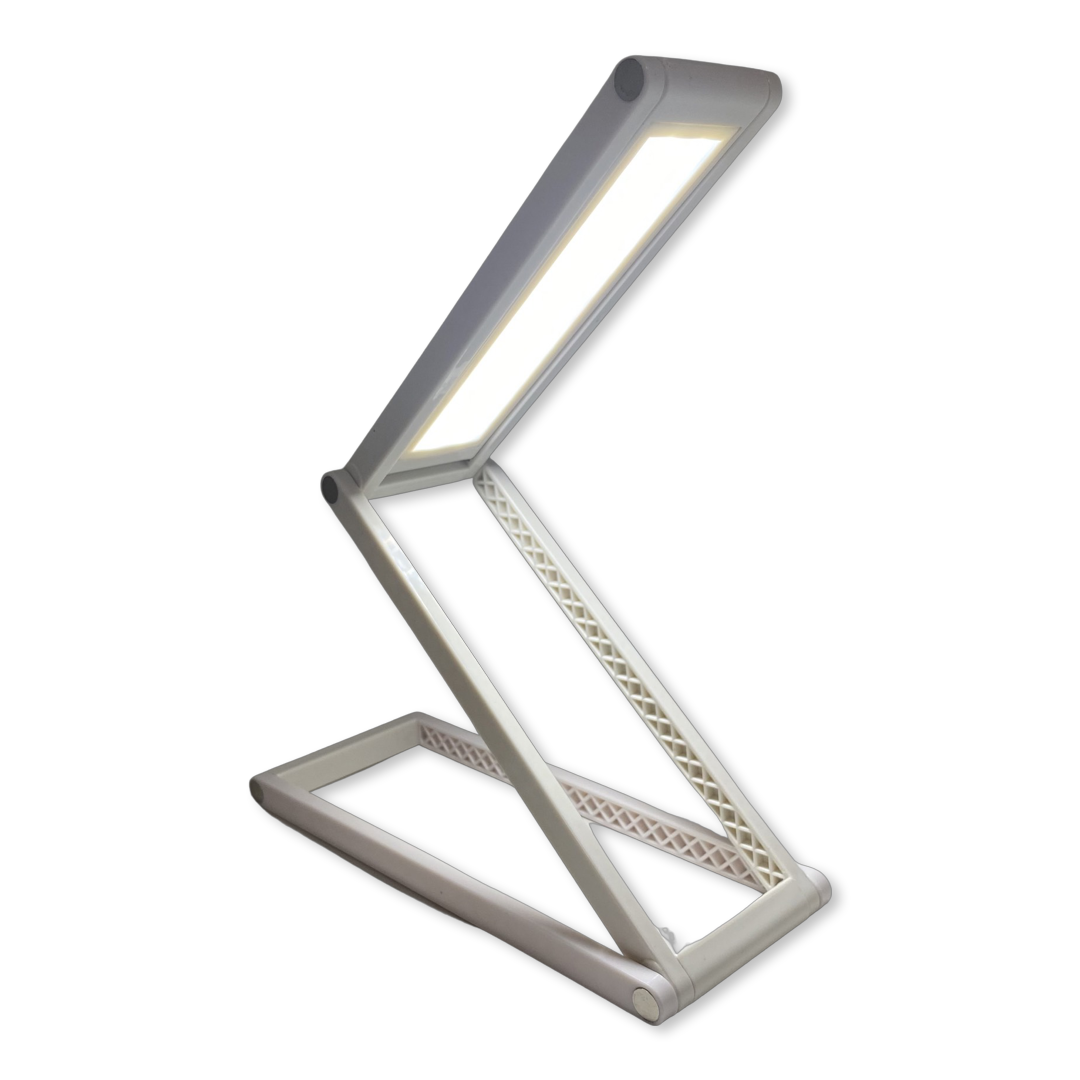 Singer Studio Foldable LED Lamp - Rechargeable, dimmable and Folds flat, Perfect for extra lighting around a sewing machine or for crafting