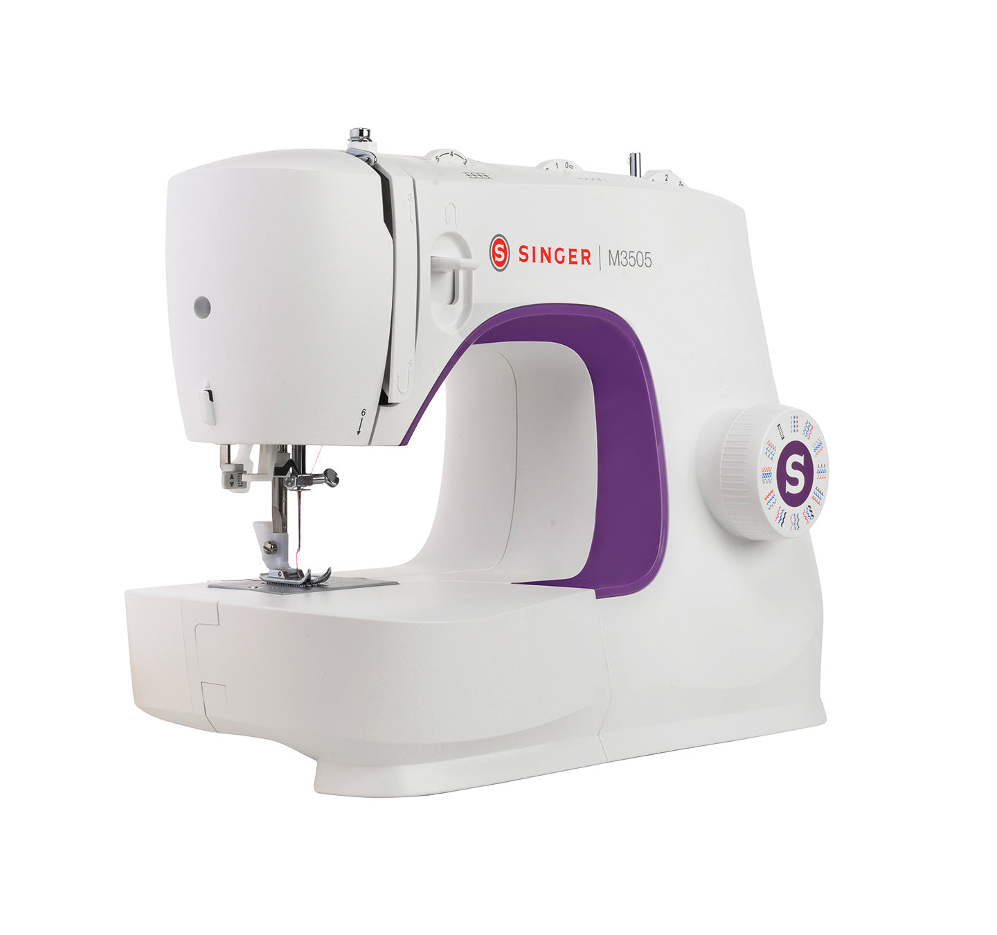 Singer M3505 Sewing Machine - Auto threader, 32 stitch patterns, overlocking and stretch stitches (limited stock)