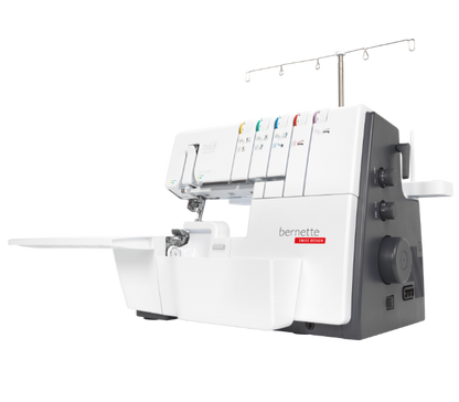 bernette by BERNINA Airlock b68 Pro Series Automatic Air Threading 5 thread Overlocker and Coverstitch combination machine