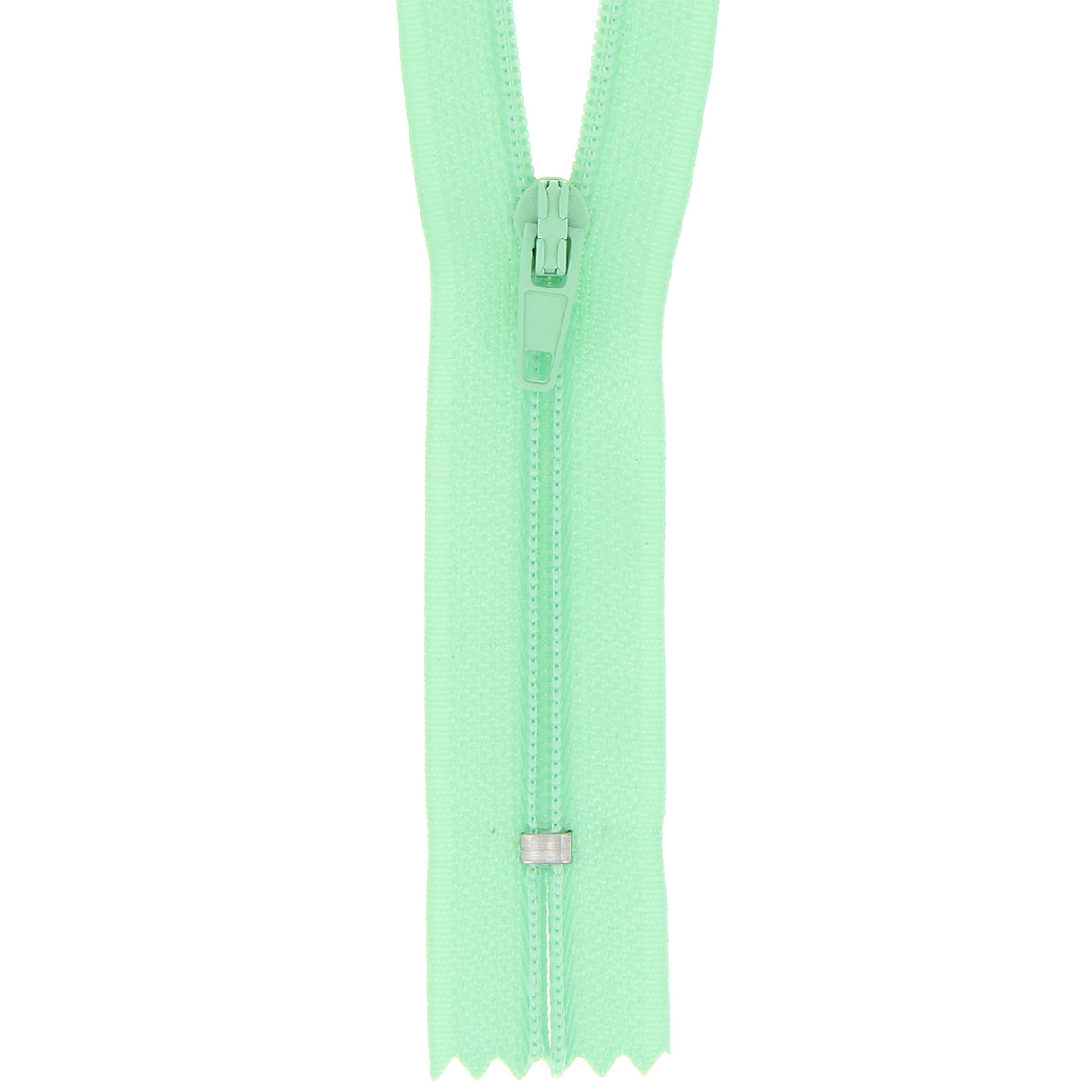 Mint 10cm Milward nylon zip with closed end