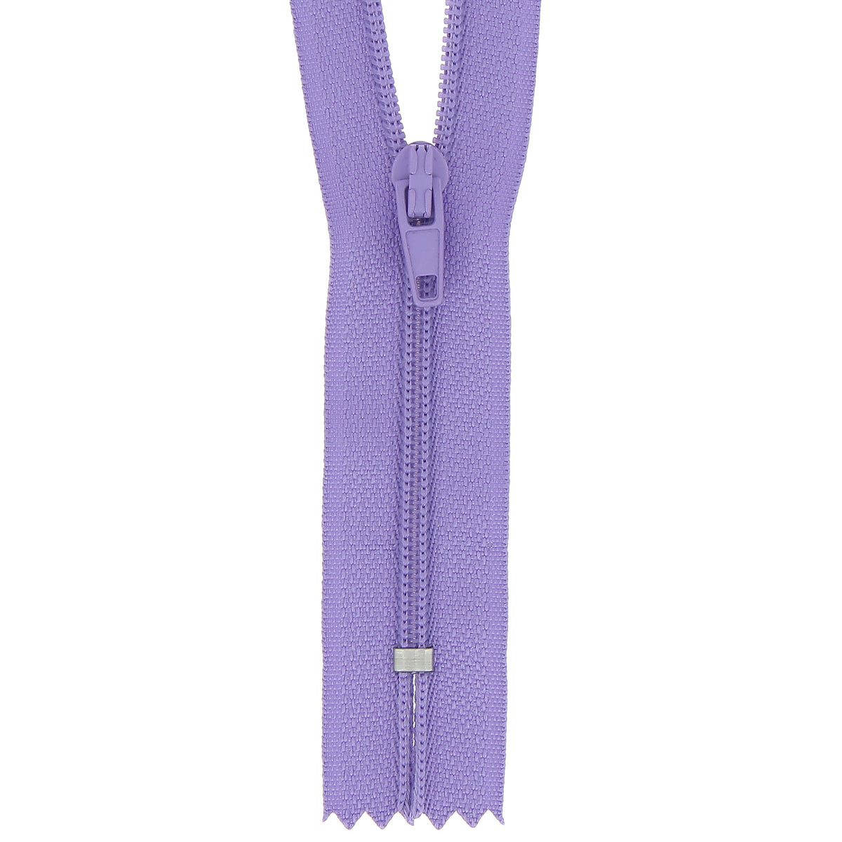 Milward 12cm nylon dress and skirt zip in lilac