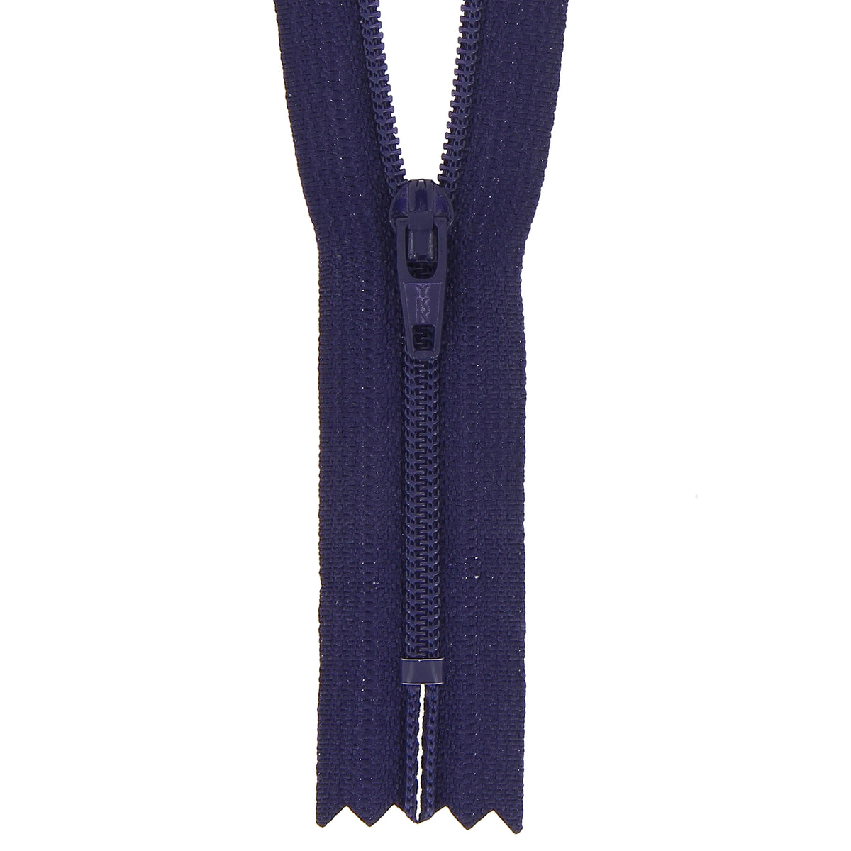 Milward 18cm blackberry nylon dress and skirt zip