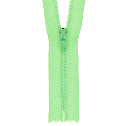 Pale Lime Milward 18cm nylon dress and skirt zip