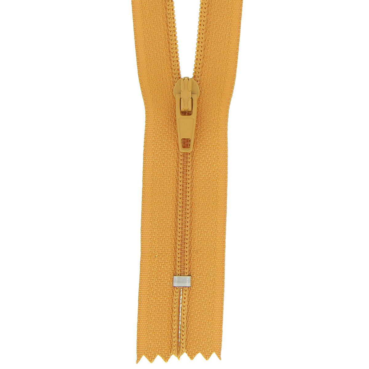 Gold Milward 20cm nylon dress and skirt zip