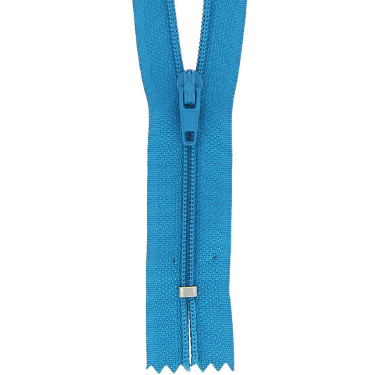 Milward kingfisher nylon dress and skirt zip, 35cm