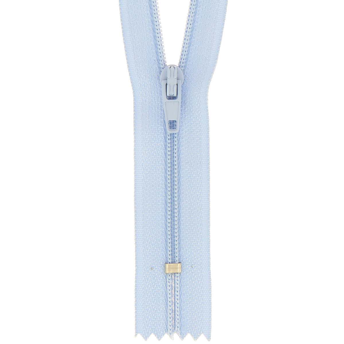 Milward 40cm sky closed-end nylon zip