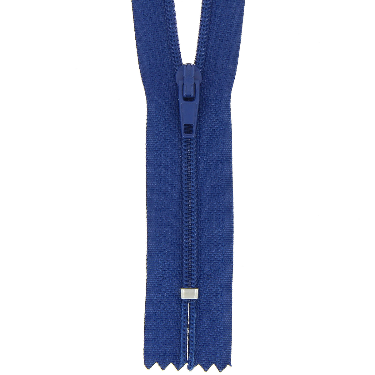 Milward 40cm mid royal blue closed-end nylon zip