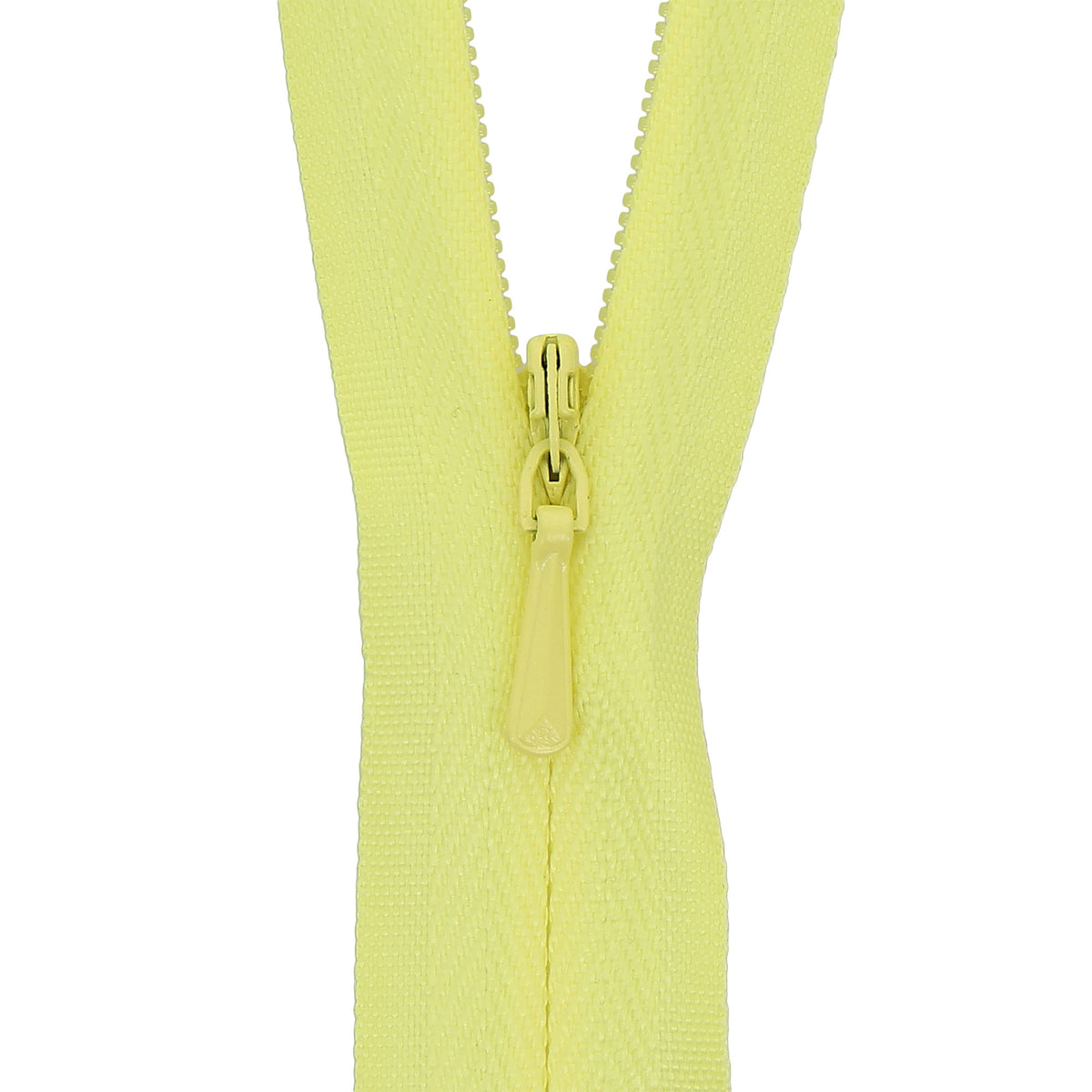 Lemon Milward concealed closed-end zip, 25cm