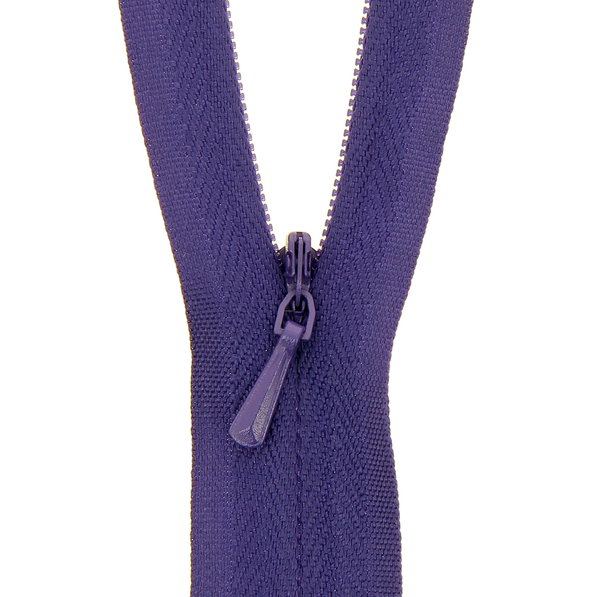 Deep Purple Milward 60cm concealed zip with closed end