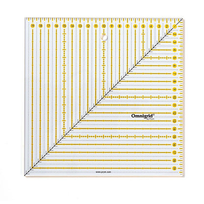 Prym Omnigrid Square Ruler - 31.5cm x 31.5cm