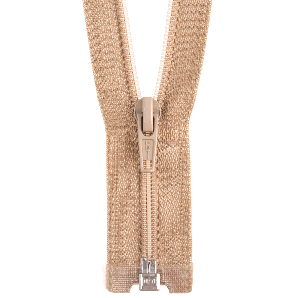 Opti Open End Polyester Zip 55cm - 6mm Chain - 8542.0055
