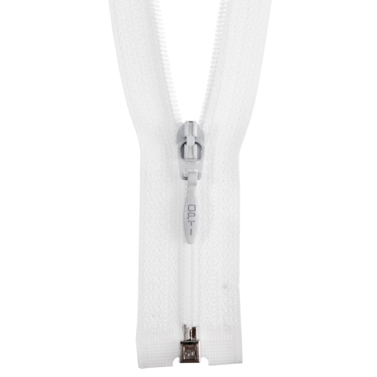 Opti Open End Polyester Zip 35cm - 4mm Chain - 1712.0035
