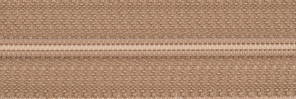 Opti beige open end polyester zip 50cm
