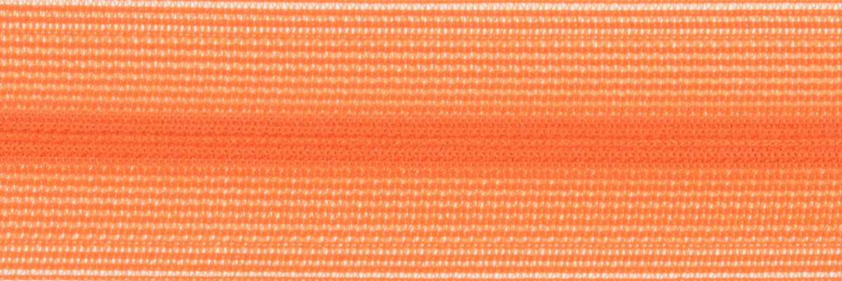 Opti orange concealed polyester zip 20cm