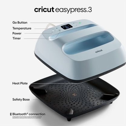 Cricut EasyPress 3 Atmosphere (9x9in / 22.5x22.5cm)