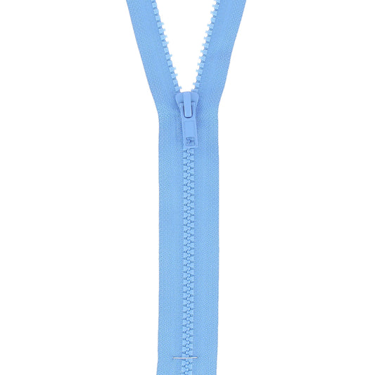 Saxe Blue Milward chunky open end zip, 40cm