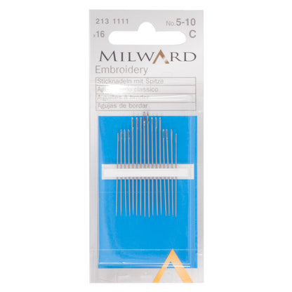 Packet of Milward embroidery crewel needles