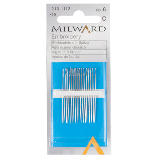 Packet of Milward embroidery crewel needles