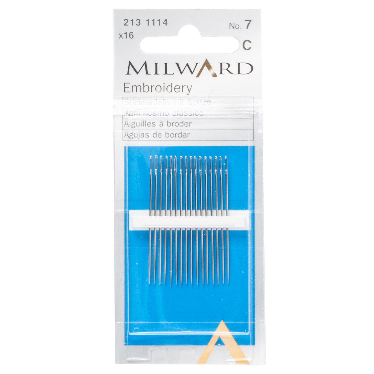 Packet of Milward embroidery crewel needles