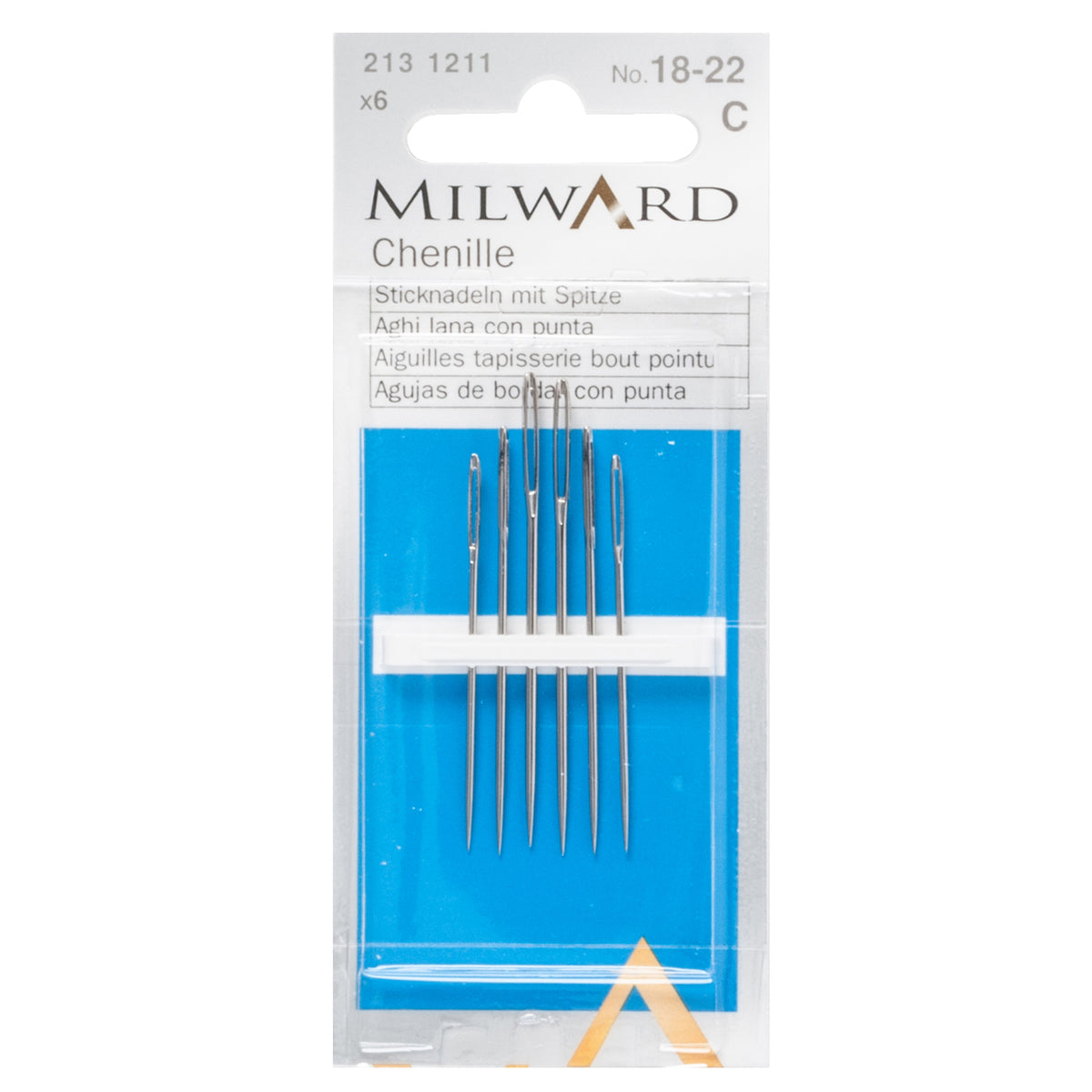 Packet of Milward chenille needles