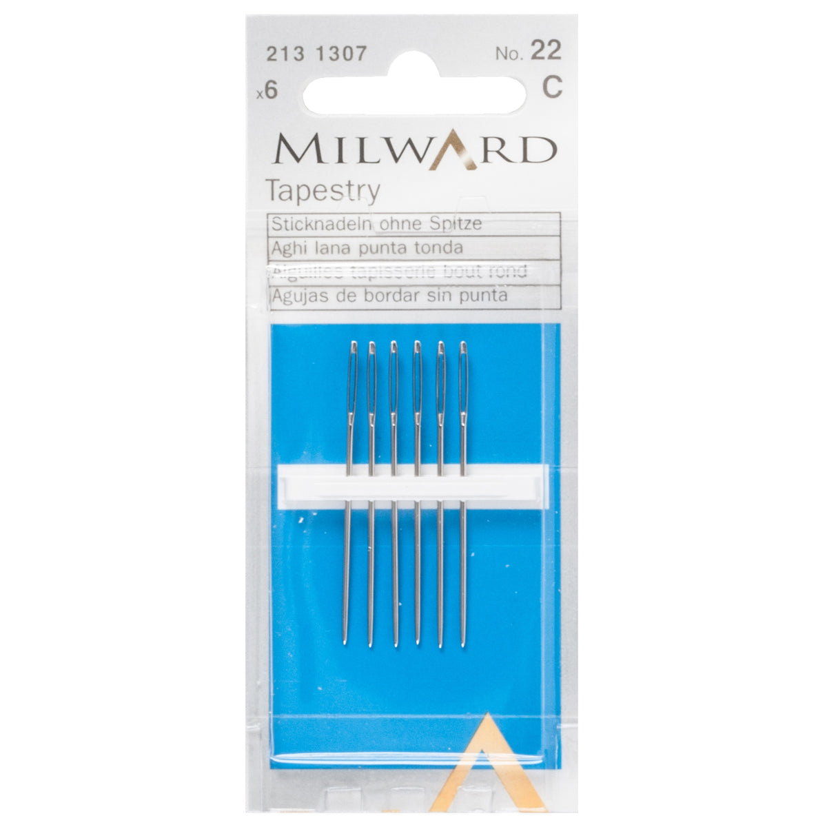 Packet of Milward tapestry needles