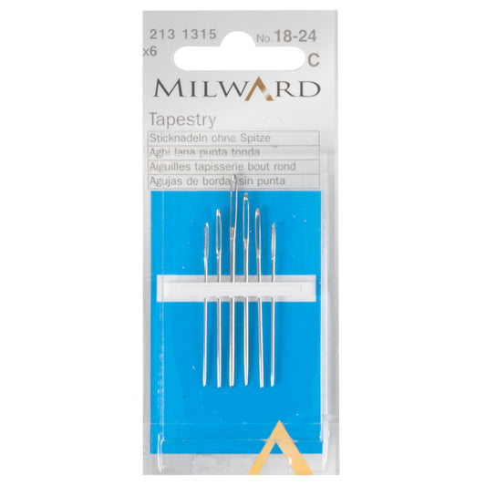 Packet of Milward tapestry needles