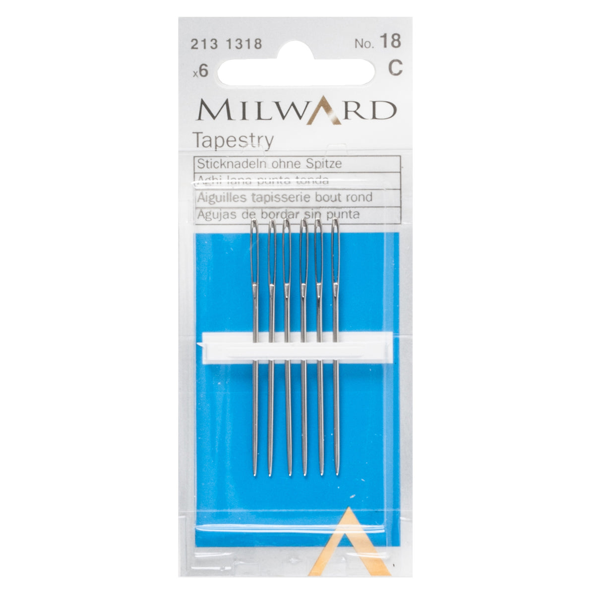Packet of Milward tapestry needles