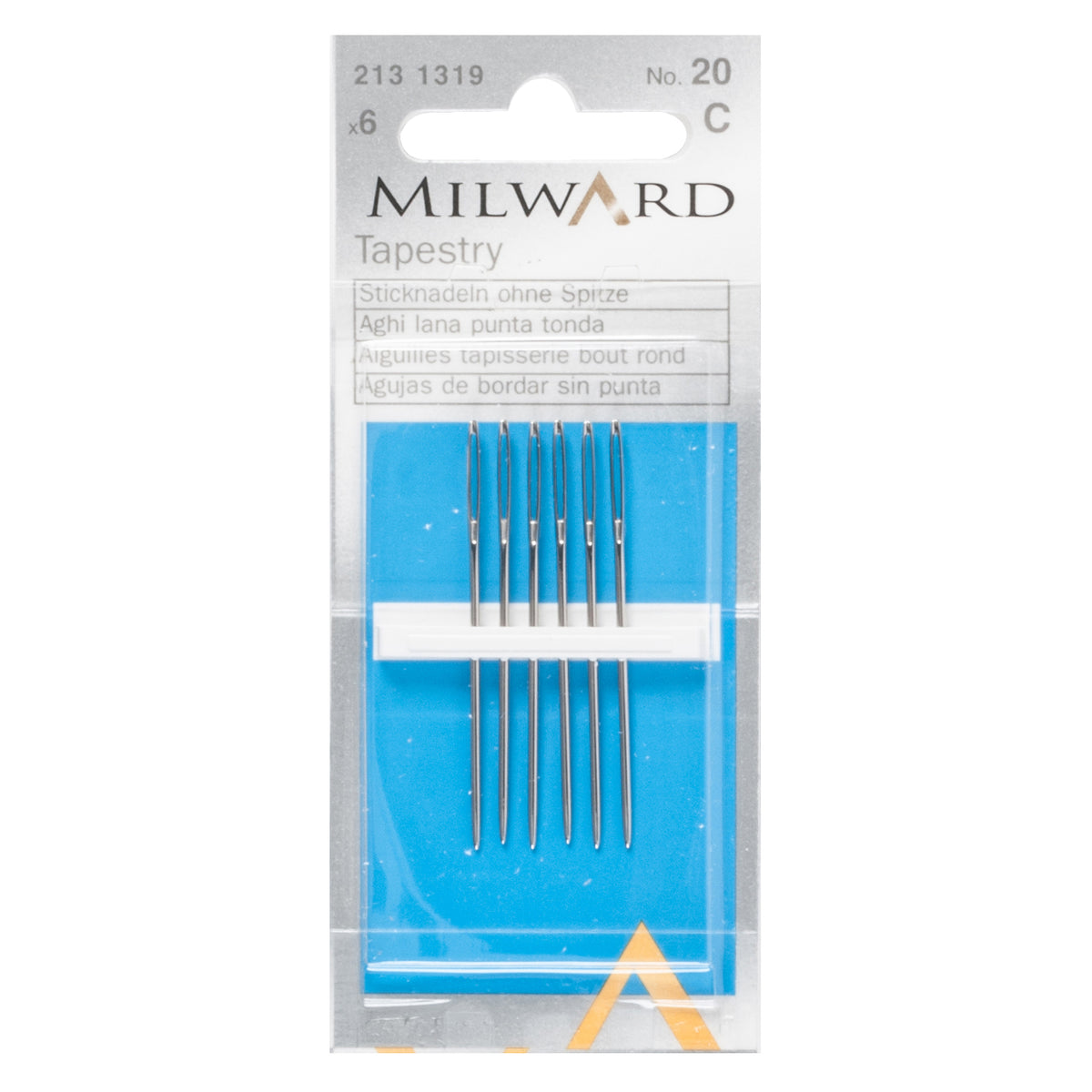 Packet of Milward tapestry needles