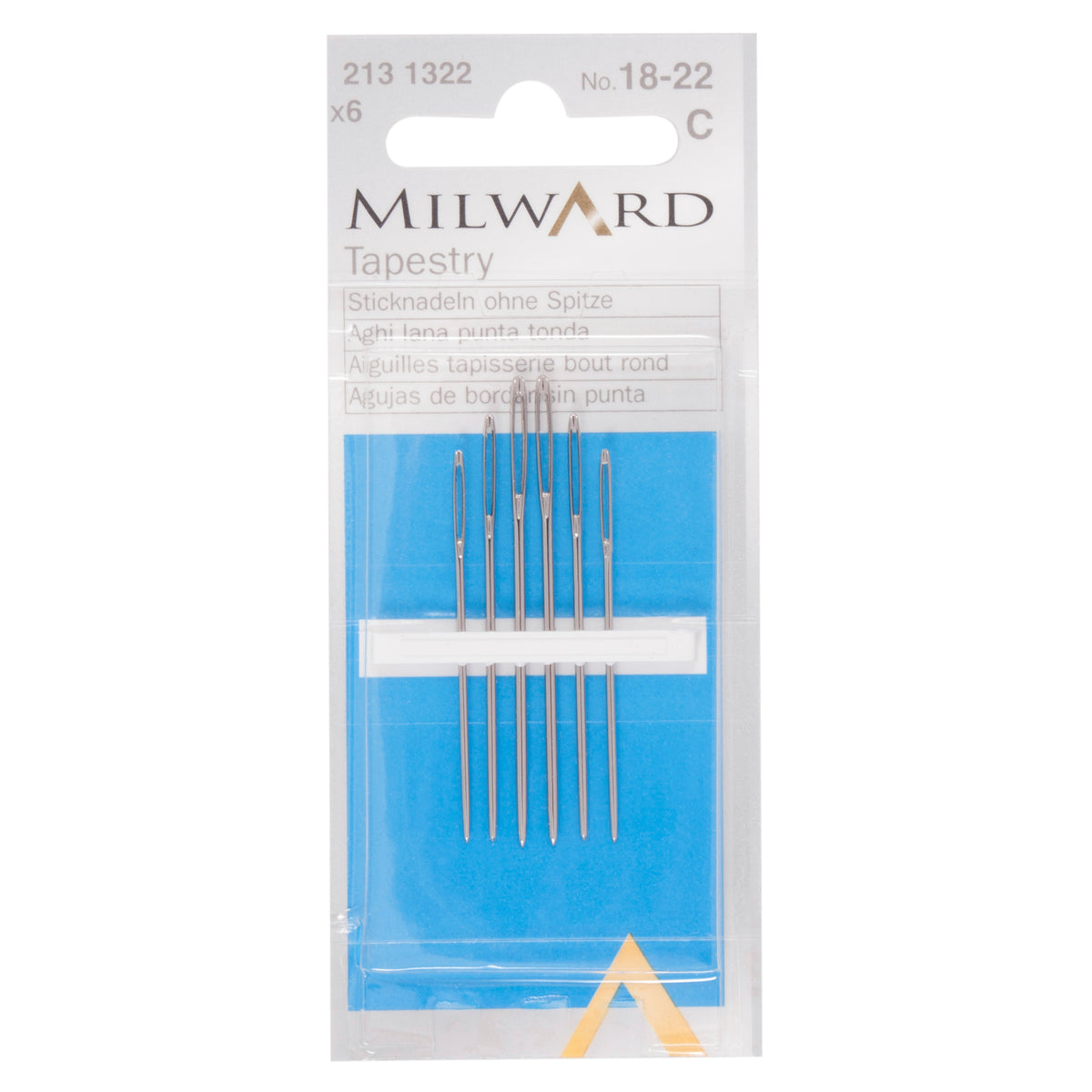 Packet of Milward tapestry needles