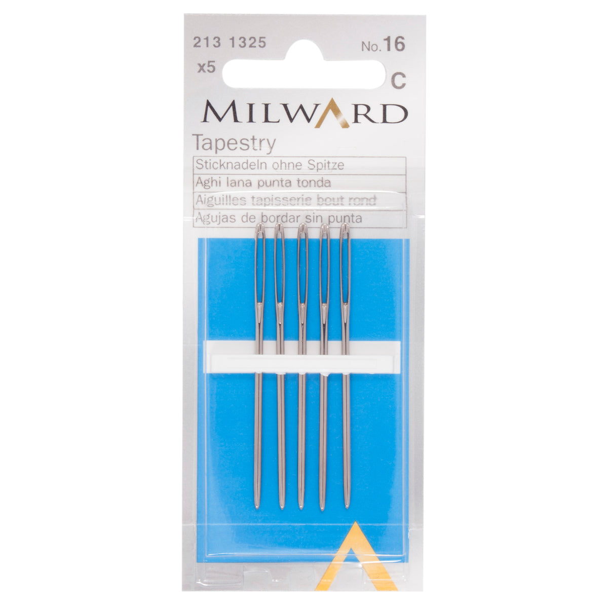 Packet of Milward tapestry needles