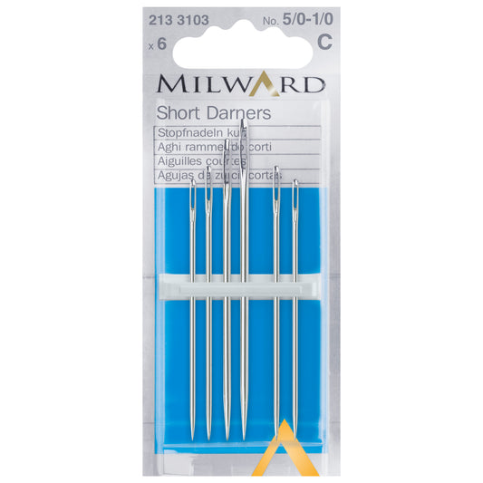 Packet of Milward short darning needles