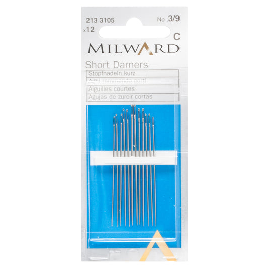 Packet of Milward short darning needles