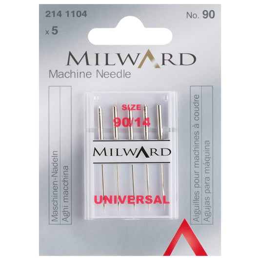 Pack of Milward universal sewing machine needles