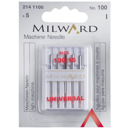 Pack of Milward universal sewing machine needles