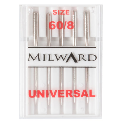 Pack of Milward universal sewing machine needles