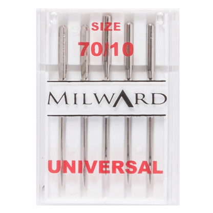 Pack of Milward universal sewing machine needles
