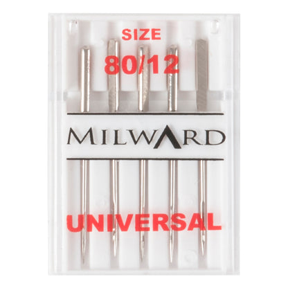 Pack of Milward universal sewing machine needles