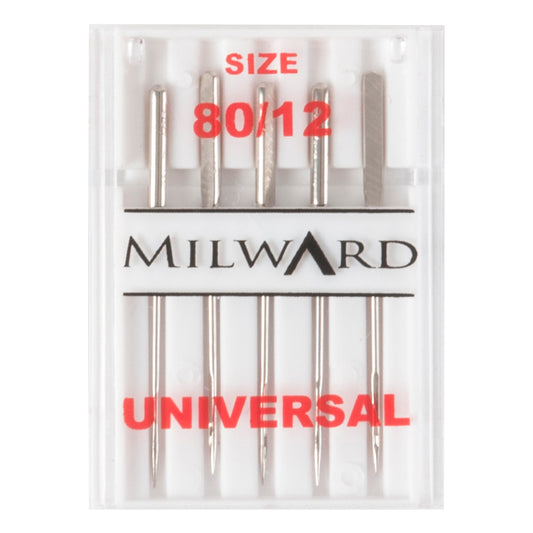 Pack of Milward universal sewing machine needles