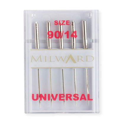 Pack of Milward universal sewing machine needles
