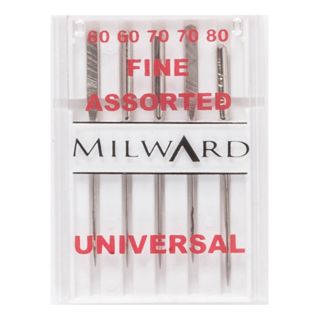 Pack of Milward universal sewing machine needles