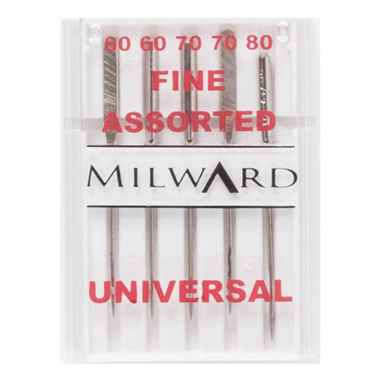 Pack of Milward universal sewing machine needles