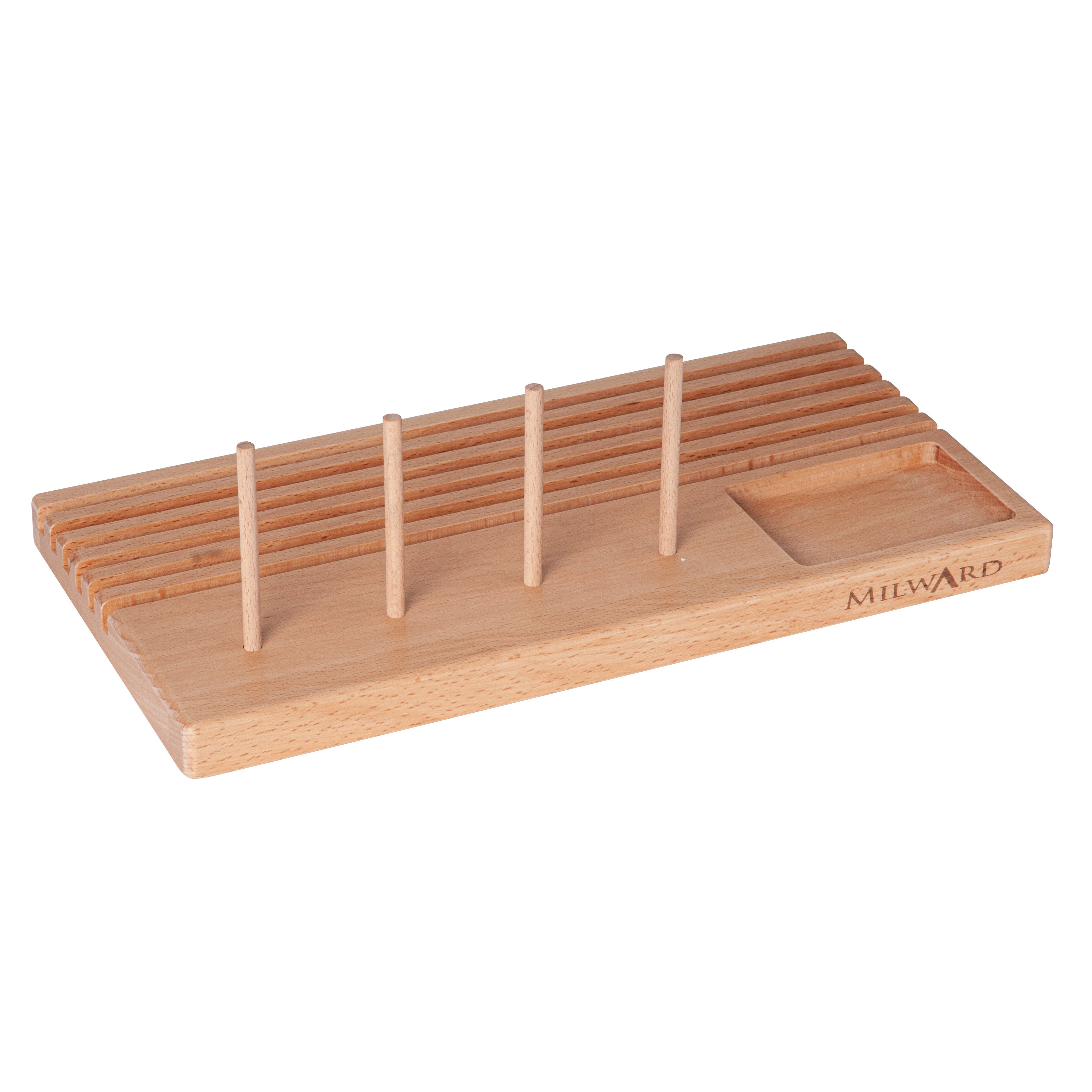 Ruler Rack with Storage, Beech, 6 Slots – Singer Sewing Outlet