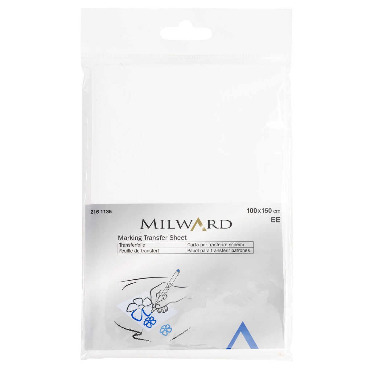Milward marking transfer sheet